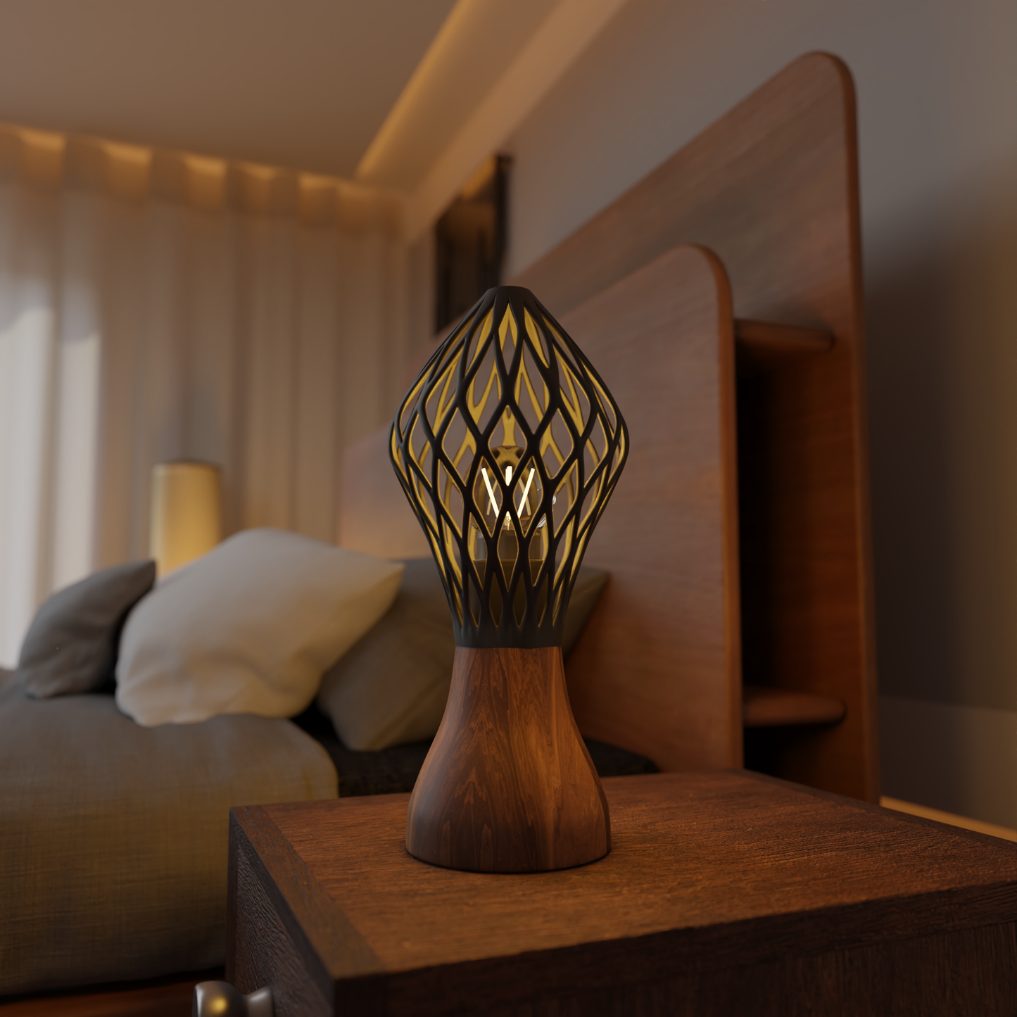 Wooden LAMPE